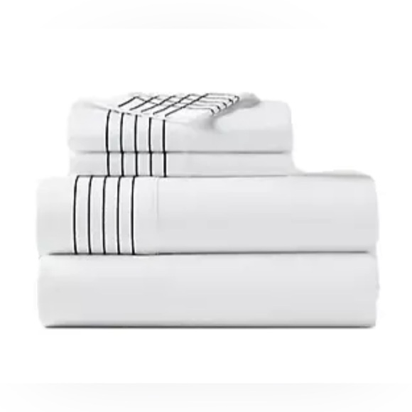 $215 NEW RALPH LAUREN HOME QUEEN FLAT SHEET 624 TC COTTON...